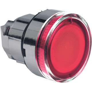 Schneider Electric kop verl.drukkn.P-led RD sun