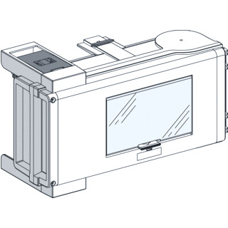 Schneider Electric aftakkast 100a 3p+n+pe din rail 24mod