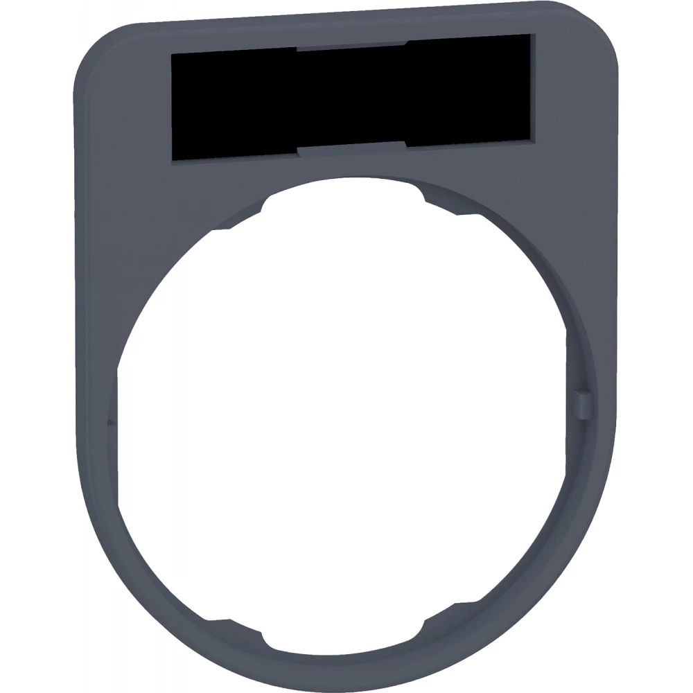 Schneider Electric labelhouder voor verzonken kop grijs