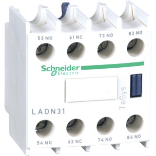 Schneider Electric contactblok 3s+1o front