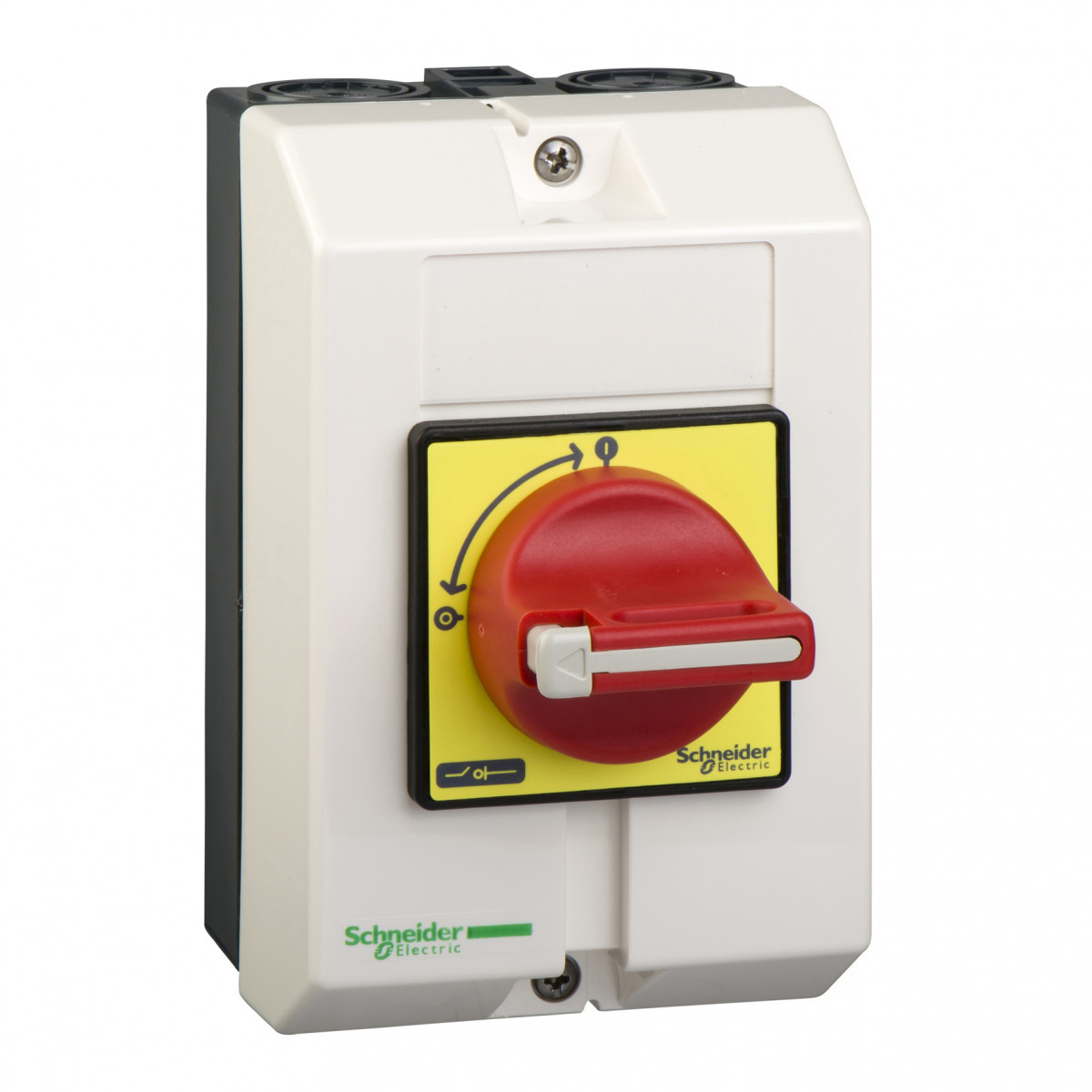Schneider Electric lege kast+nooduit-knop V02-V2