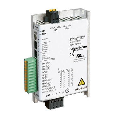 Schneider Electric Lexium SD3 & Motors Lexium SD3 - motion control stappenregelaar - SD315 - puls/richting zo