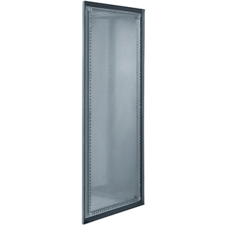 Sarel Spacial deur kast/lessenaar segmentdeur H1000MM B1000MM D30,5MM roestvaststaal (RVS) grijs