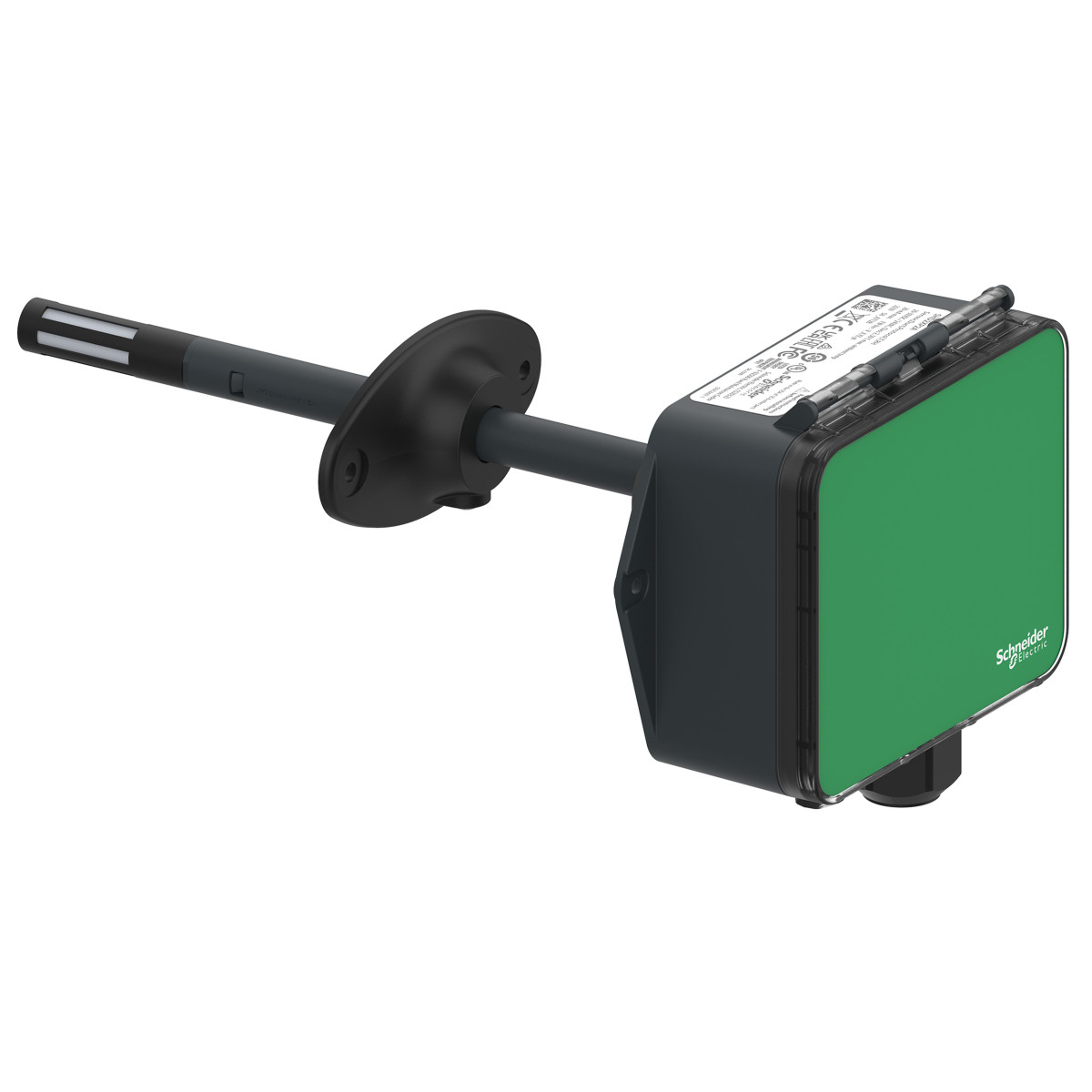 Schneider Electric SpaceLogic™ Duct and Plant Room Air Spacelogic Luchtkwaliteitssensor SHD2, bacnet/modbus, 2%RH, temp