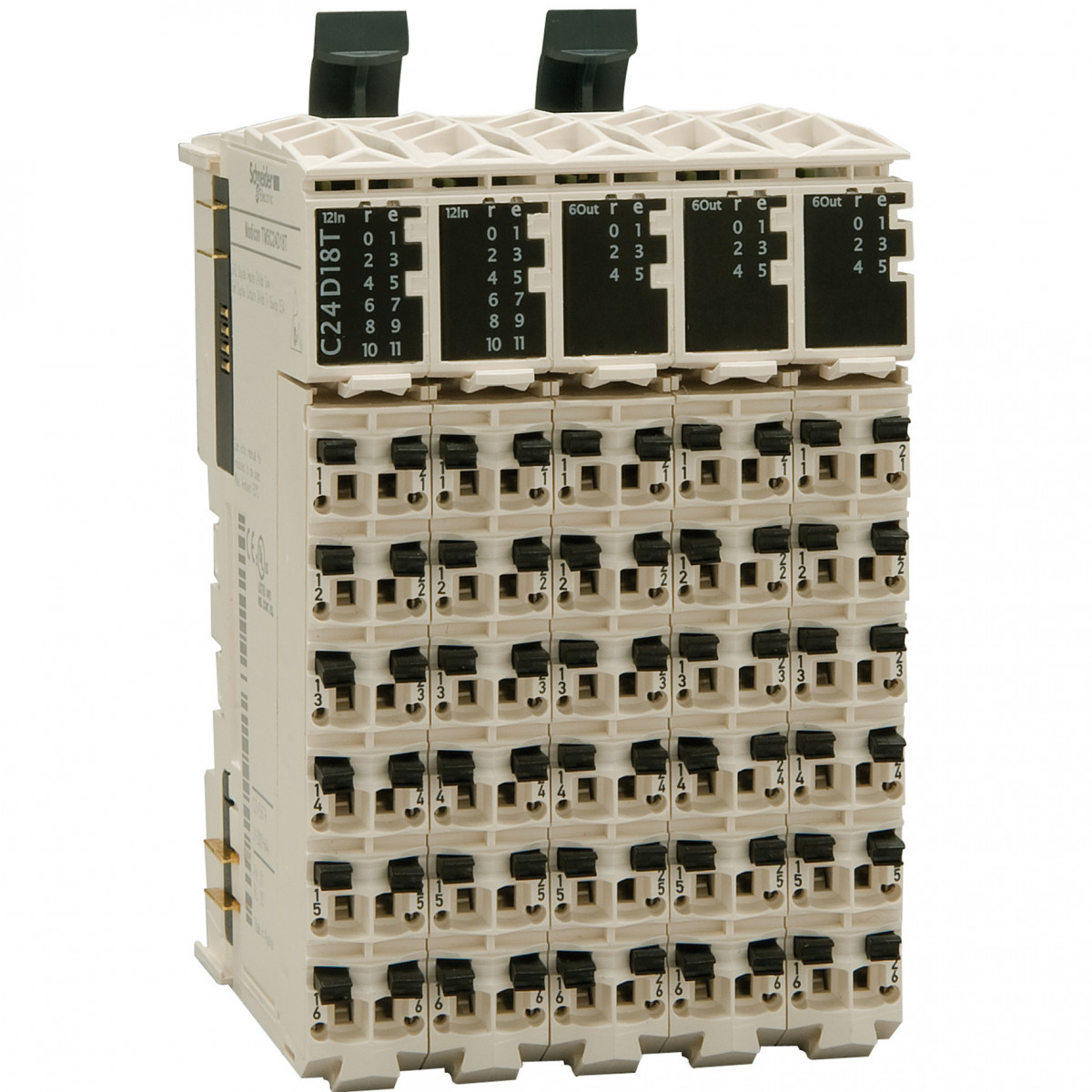 Schneider Electric M258 compact io 12di /8do TR/3 wires
