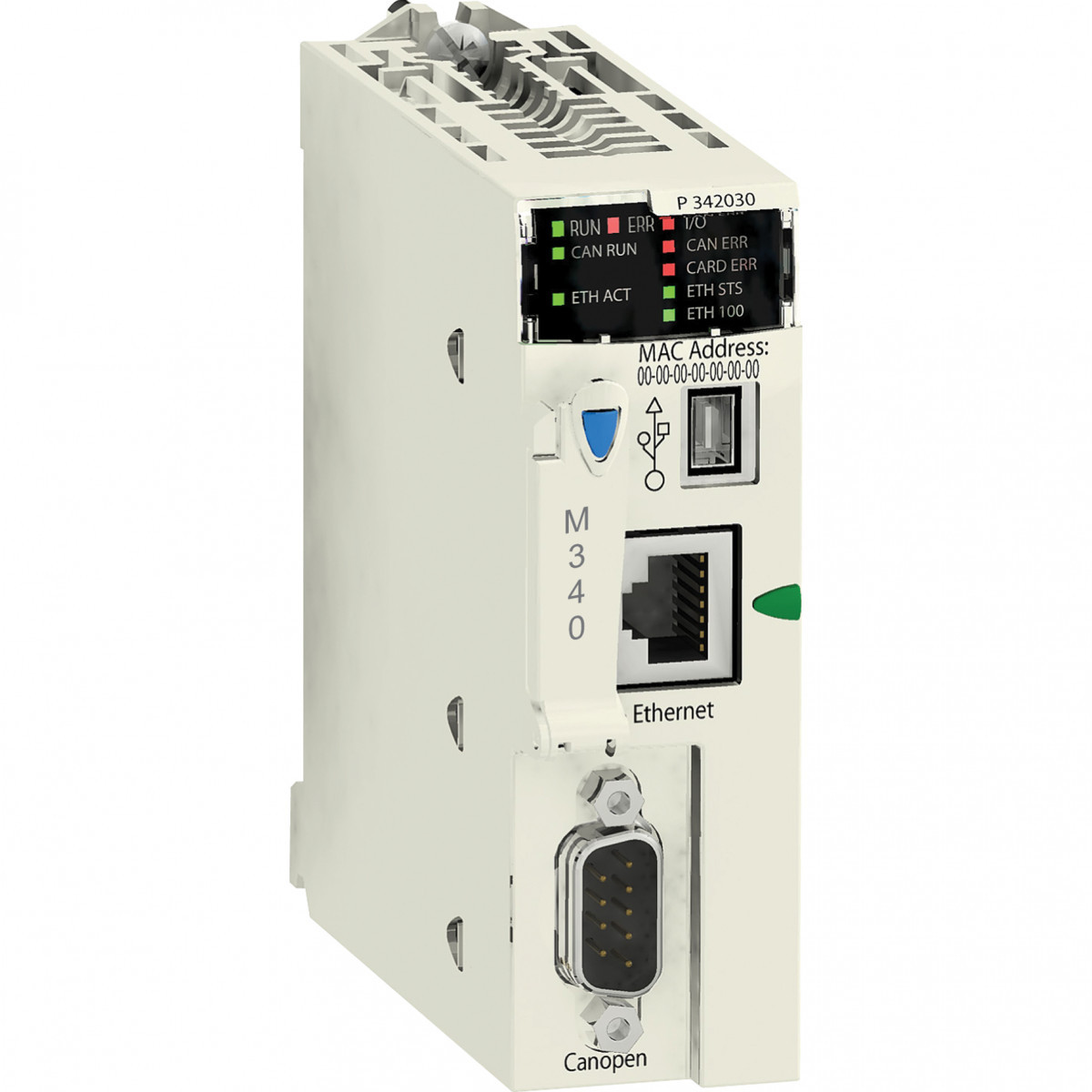 Schneider Electric M340 process.usb/ethernet/can hardened