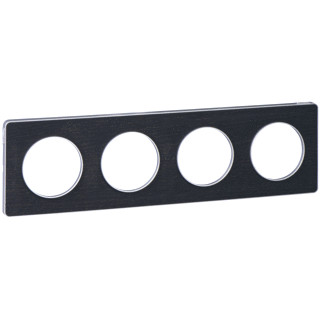 Merten Odace afdekraam 4V horizontaal en verticaal hout ip21