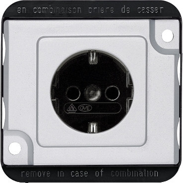 Schneider Electric Merten Anti-Vandalism WCD - kinderbeveiliging - anti-vandalisme - aluminium