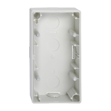 Schneider Electric Merten Antique / Artec / Trancent Opbouwbehuizing - M-smart - 2-voudig - polarwit - systeem M