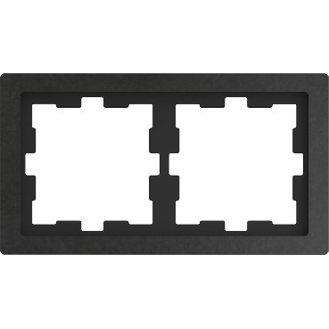 Schneider Electric Merten System D Systeem D - afdekraam - D-life - 2-voudig - steen - antraciet Schneider Electric Merten System D Systeem D - afdekraam - D-life - 2-voudig - steen - antraciet