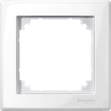 Schneider Electric Merten System M Afdekraam - M-smart - 1-voudig - polarwit - M-smart Schneider Electric Merten System M Afdekraam - M-smart - 1-voudig - polarwit - M-smart