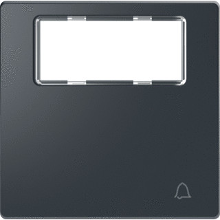 Merten Systeem D enkele wip aan-/uit-schakelaar antraciet