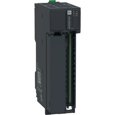 Schneider Electric Modicon Edge I/O NTS Analoge Uitgangsmodule, 2 geïsoleerde uitgangen, stroom, hart, gehard