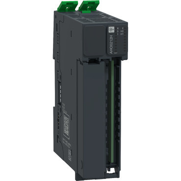 Schneider Electric Modicon Edge I/O NTS Analoge Uitgangsmodule + base, 2 geïsoleerde uitgangen, stroom, hart,