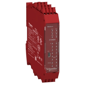 Schneider Electric Modicon MCM Controller With 8 inputs 4 outputs monitors expansion modules with SPR Schneider Electric Modicon MCM Controller With 8 inputs 4 outputs monitors expansion modules with SPR