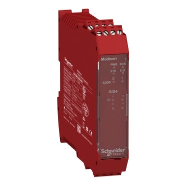 Schneider Electric Modicon MCM 4 Analoge ingangen uitbreidingsschroefklemmenblok