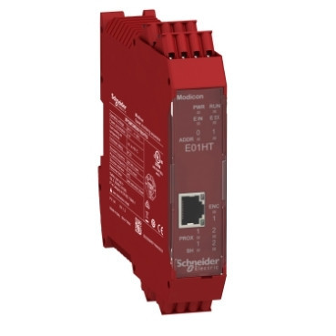 Schneider Electric Modicon MCM Snelheidsbewaking 1 HTL encoder uitbreidingsmodule met veerklemmenblok