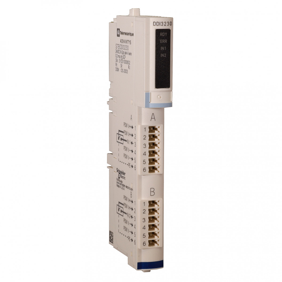 Schneider Electric modicon STB 2 ingangen 24VDC