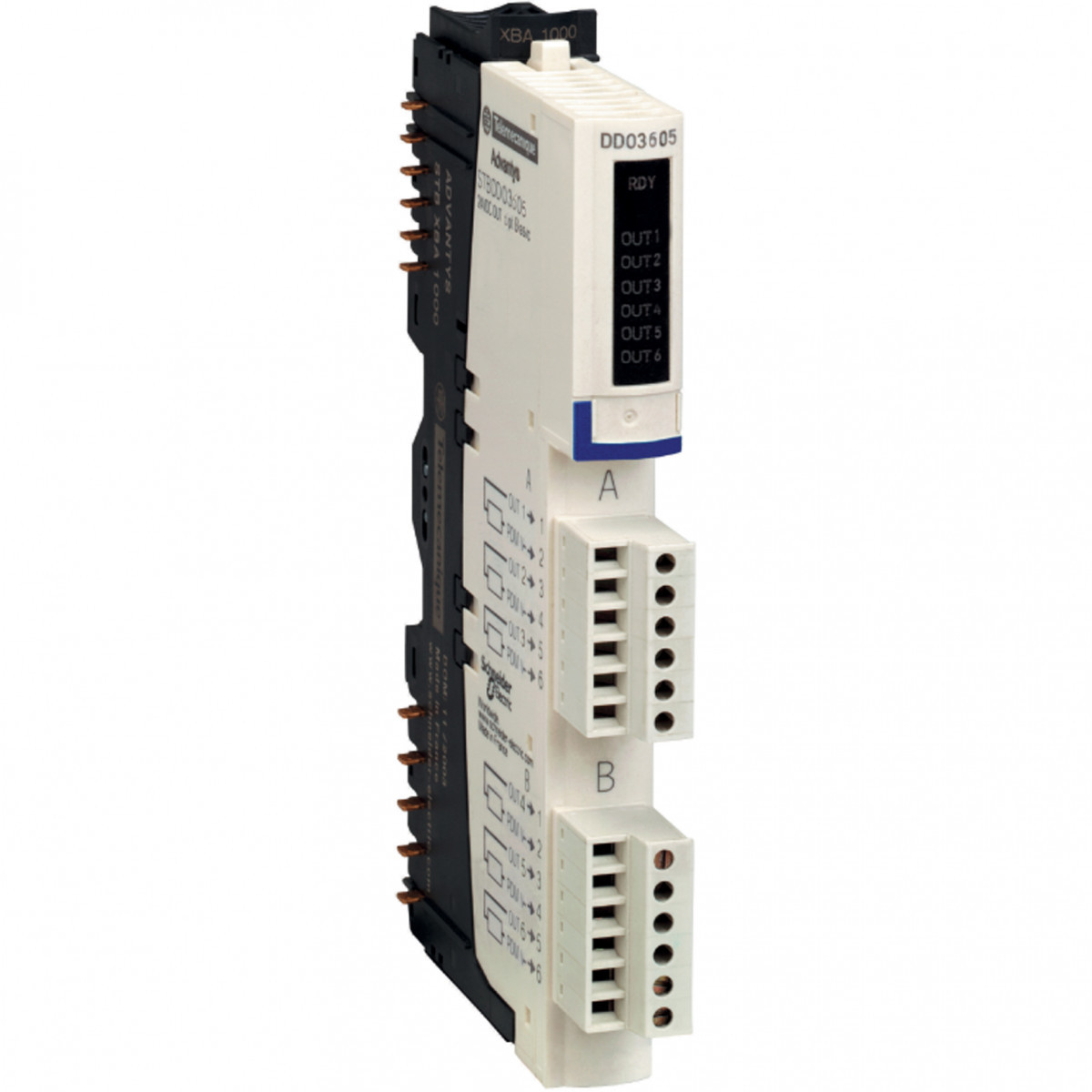 Schneider Electric modicon STB 6 uitgang.24VDC