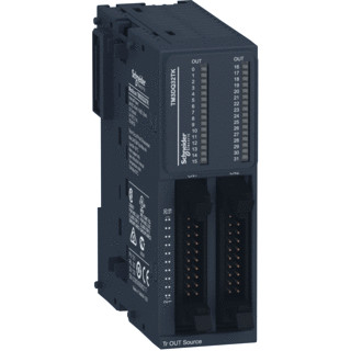 Schneider Electric module TM3-32 outputs TR.source he10