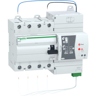 Schneider Electric multi 9 aardlekschakelaar 4P 25a 0,03a