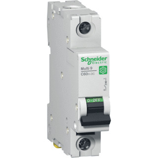 Schneider Electric multi 9 installatieautomaat C karakteristiek 40a 1P 1 beveiligd 1te