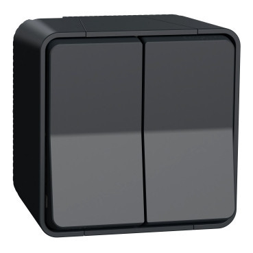 Schneider Electric Mureva Styl Mureva STYL diy - serieschakelaar - grijs / antraciet