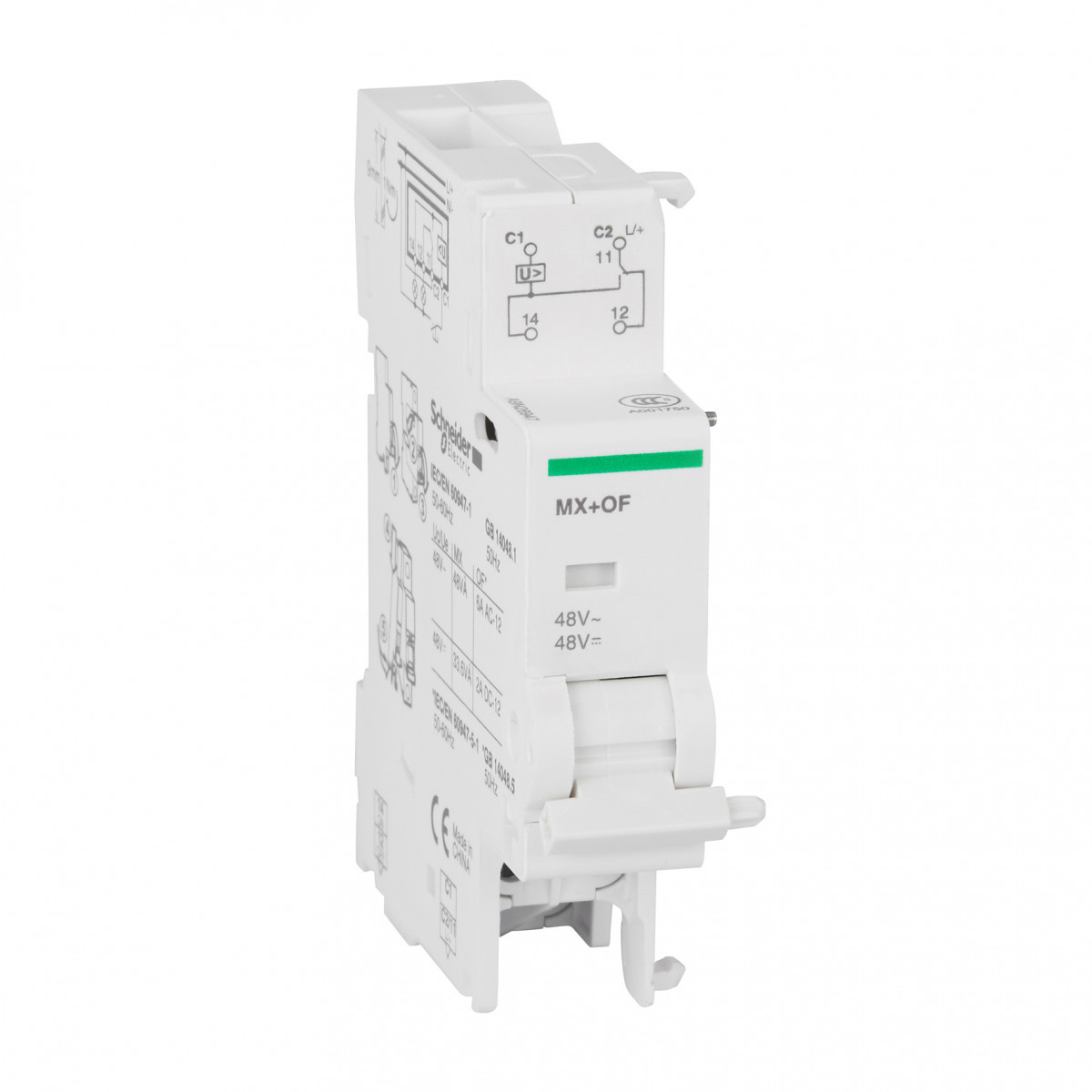 Schneider Electric mx+of tripping unit 48vac