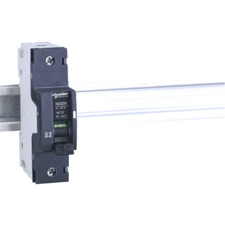 Schneider Electric acti 9 installatieautomaat C karakteristiek 50a 1P 1 beveiligd 1,5te