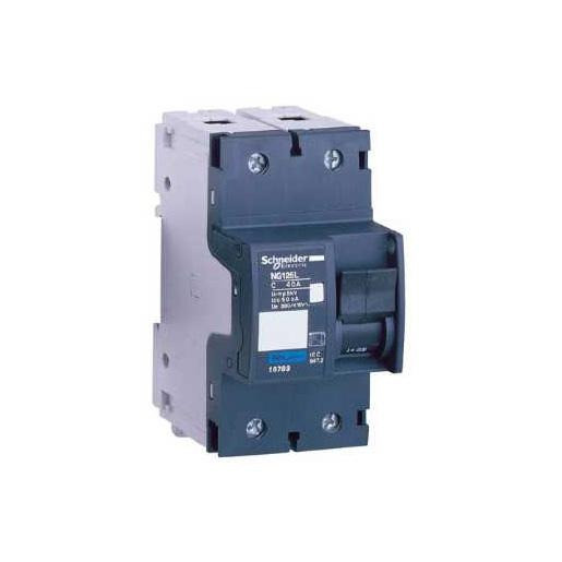 Schneider Electric multi 9 installatieautomaat B karakteristiek 16a 2P 2 beveiligd incl nul 3te