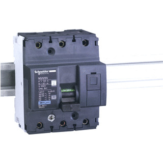 Schneider Electric acti 9 installatieautomaat D karakteristiek 100a 3P 3 beveiligd 4,5te