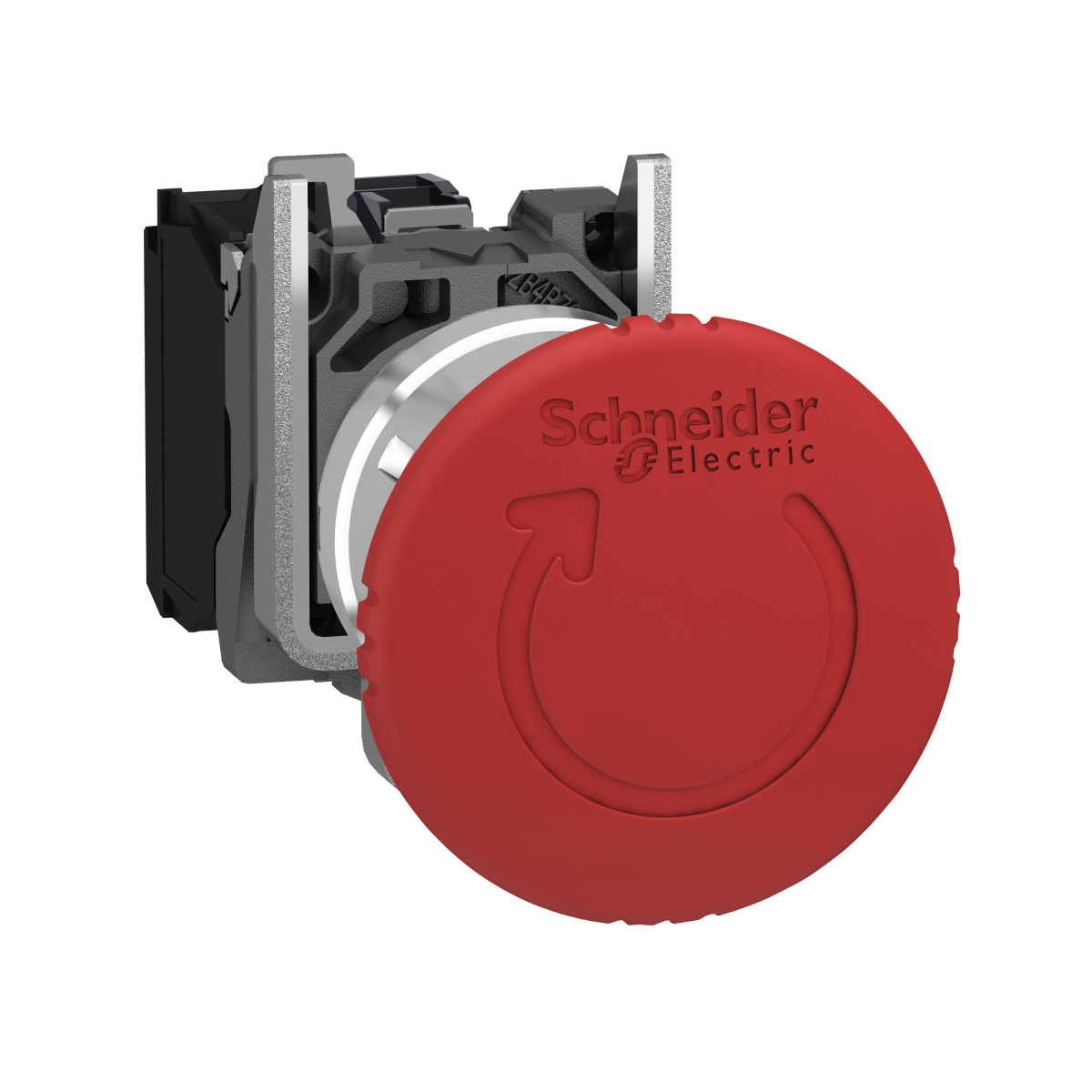 Schneider Electric noodstopknop 1 NC + 1 NC met monitoring