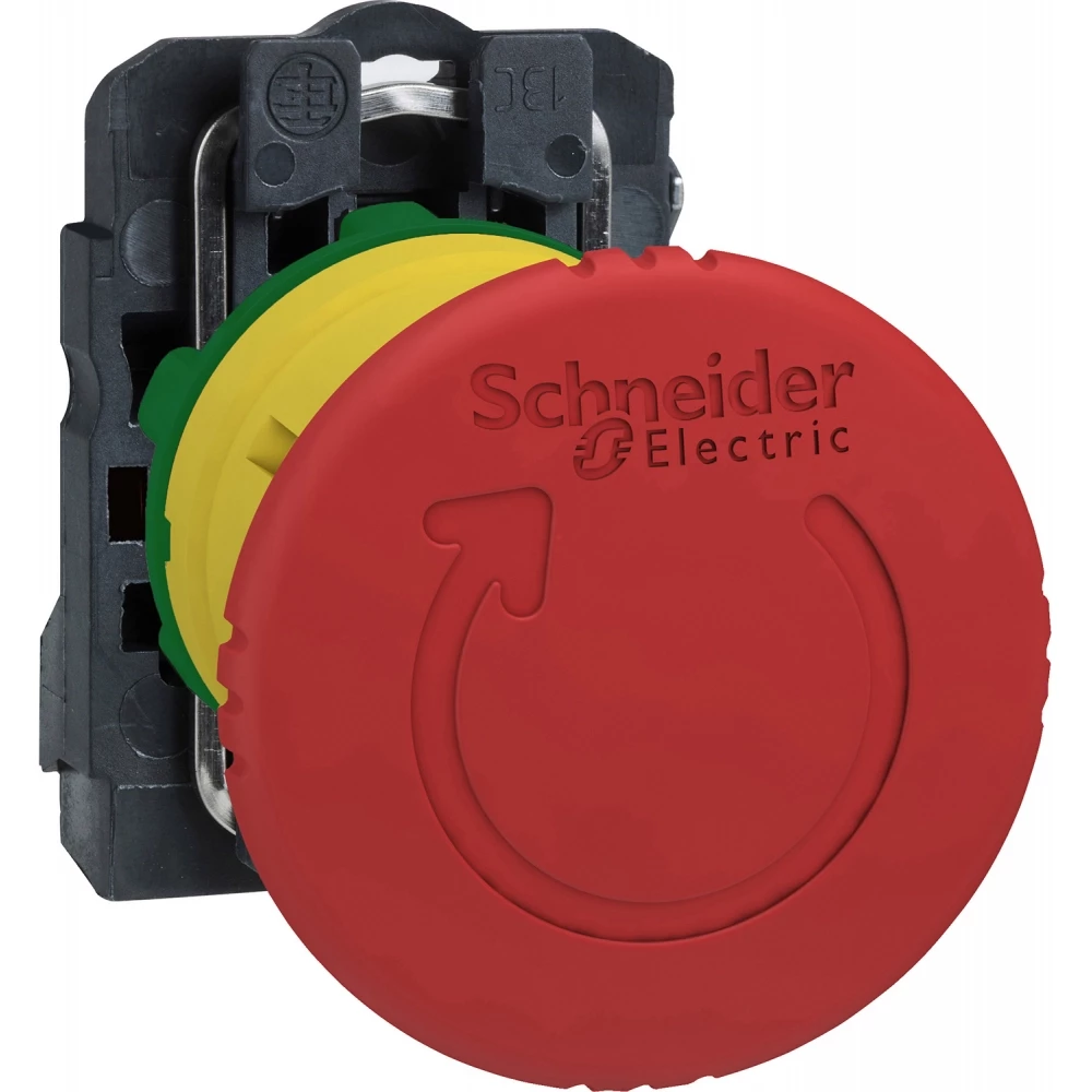 Schneider Electric noodstopknop 1NC met monitoring