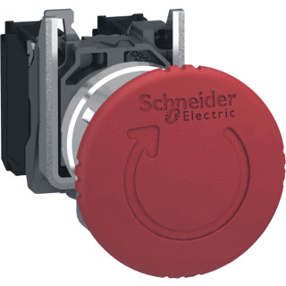 Schneider Electric noodstopknop RD T-T-R 40 MM ul