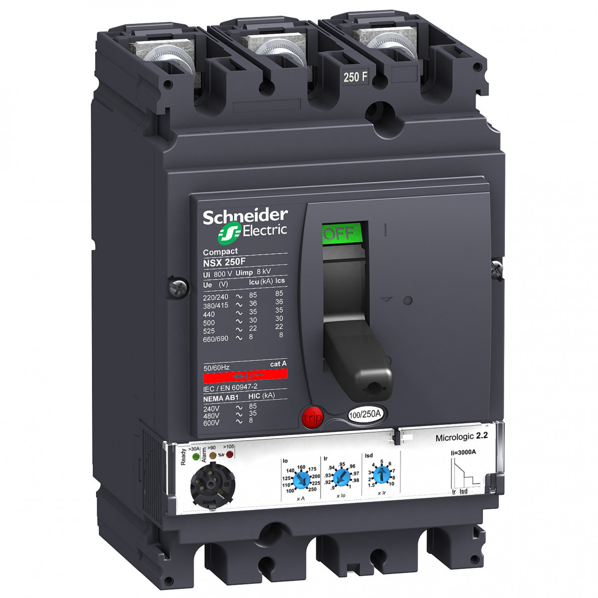 Schneider Electric Merlin Gerin Compact NSX Vermogensschakelaar | LV431161