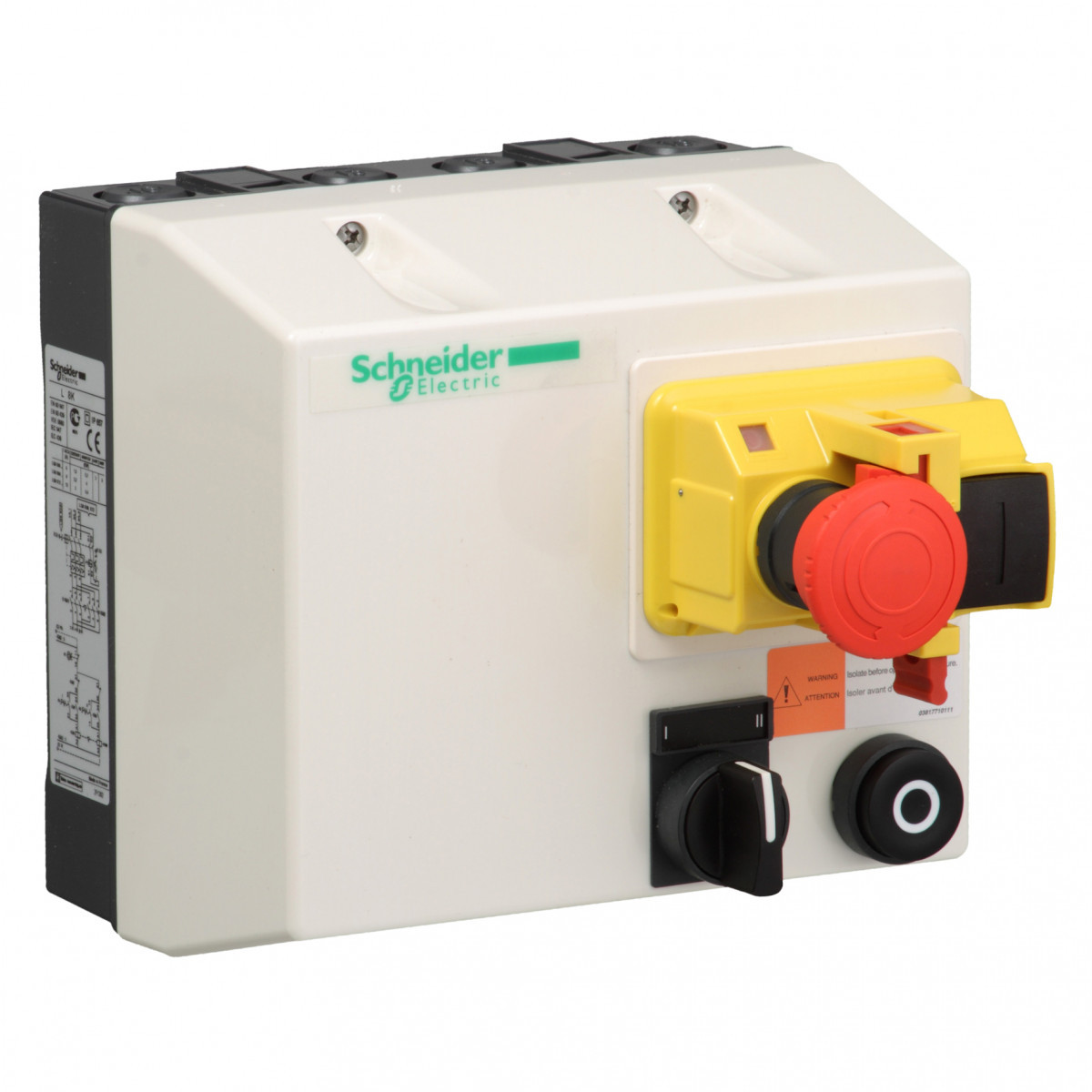 Schneider Electric omk.in kast 1.50KW/2.50-4.00a