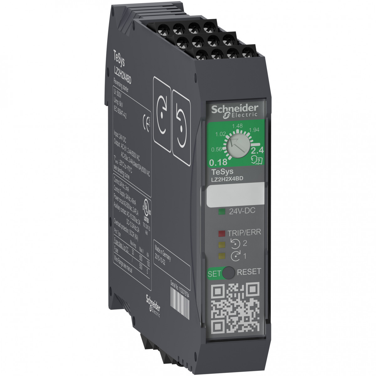 Schneider Electric omk.starter 1,5-6,5a 24VDC schroefklem
