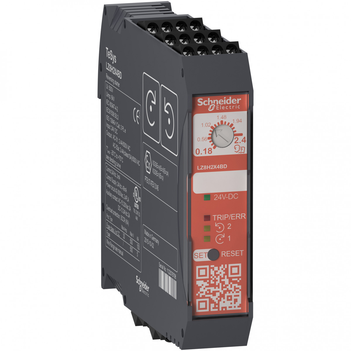 Schneider Electric omk.starter sto 0,18-2,4a 24VDC schroefk
