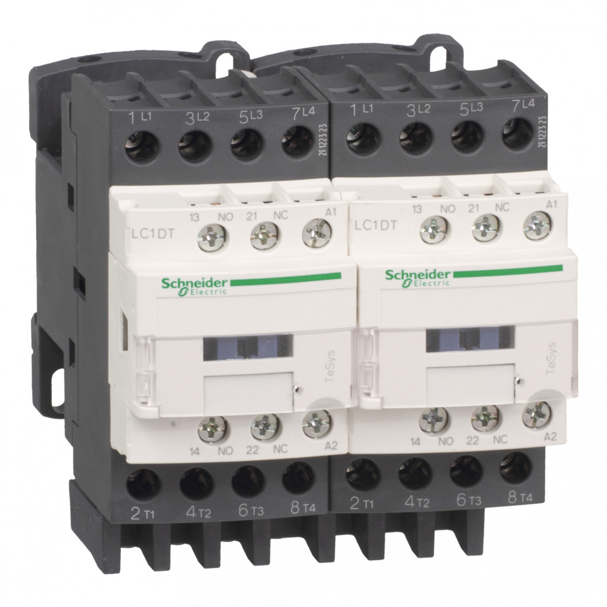 Schneider Electric omkeercontactor 4P 40a 1no+1nc 24VDC