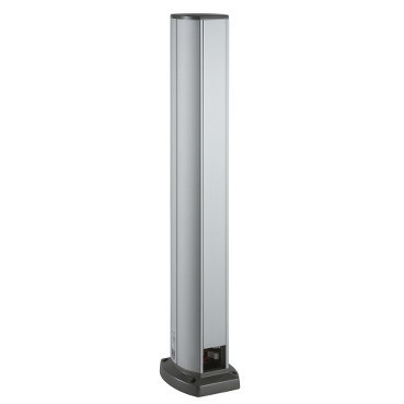 Schneider Electric OptiLine 45 Optiline 45 - bureauzuil - dubbel - leeg - geanodiseerd - 700 MM