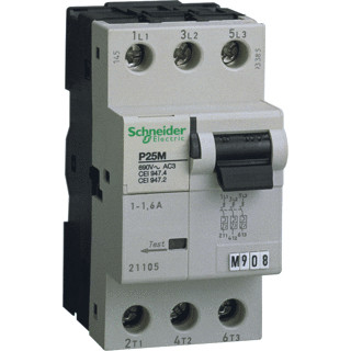 Schneider Electric acti 9 installatieautomaat K karakteristiek 25a 3P 3 beveiligd 2,5te