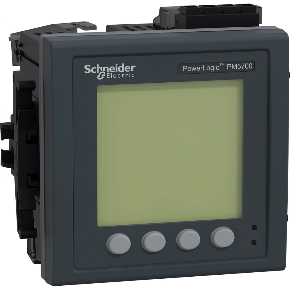 Schneider Electric PM5760 power meter with 63RD H