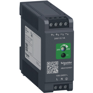 Schneider Electric power supply 24V 2,1a 1PH optimized
