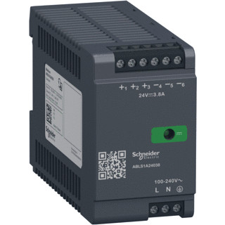 Schneider Electric power supply 24V 3,8a 1PH optimized