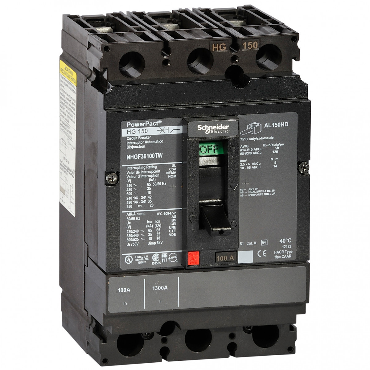 Schneider Electric POWERPACT HG 3P TM 20A