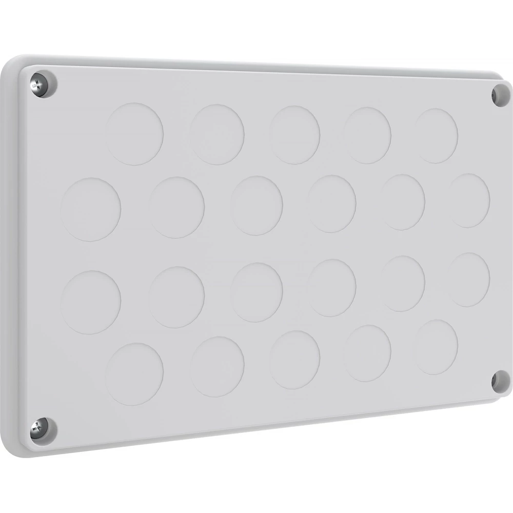 Schneider Electric PrismaSeT XL Prismaset XL, kabelwartelplaat, 22XM25, voor 280MM diepe behuizing