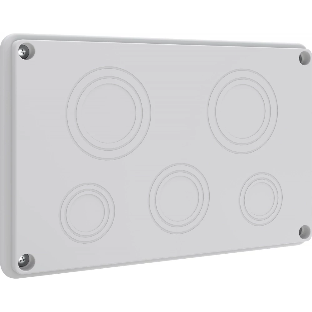 Schneider Electric PrismaSeT XL Prismaset XL, kabelwartelplaat, 2XM40/63 + 1XM32/50 + 2XM25/40, voor 2