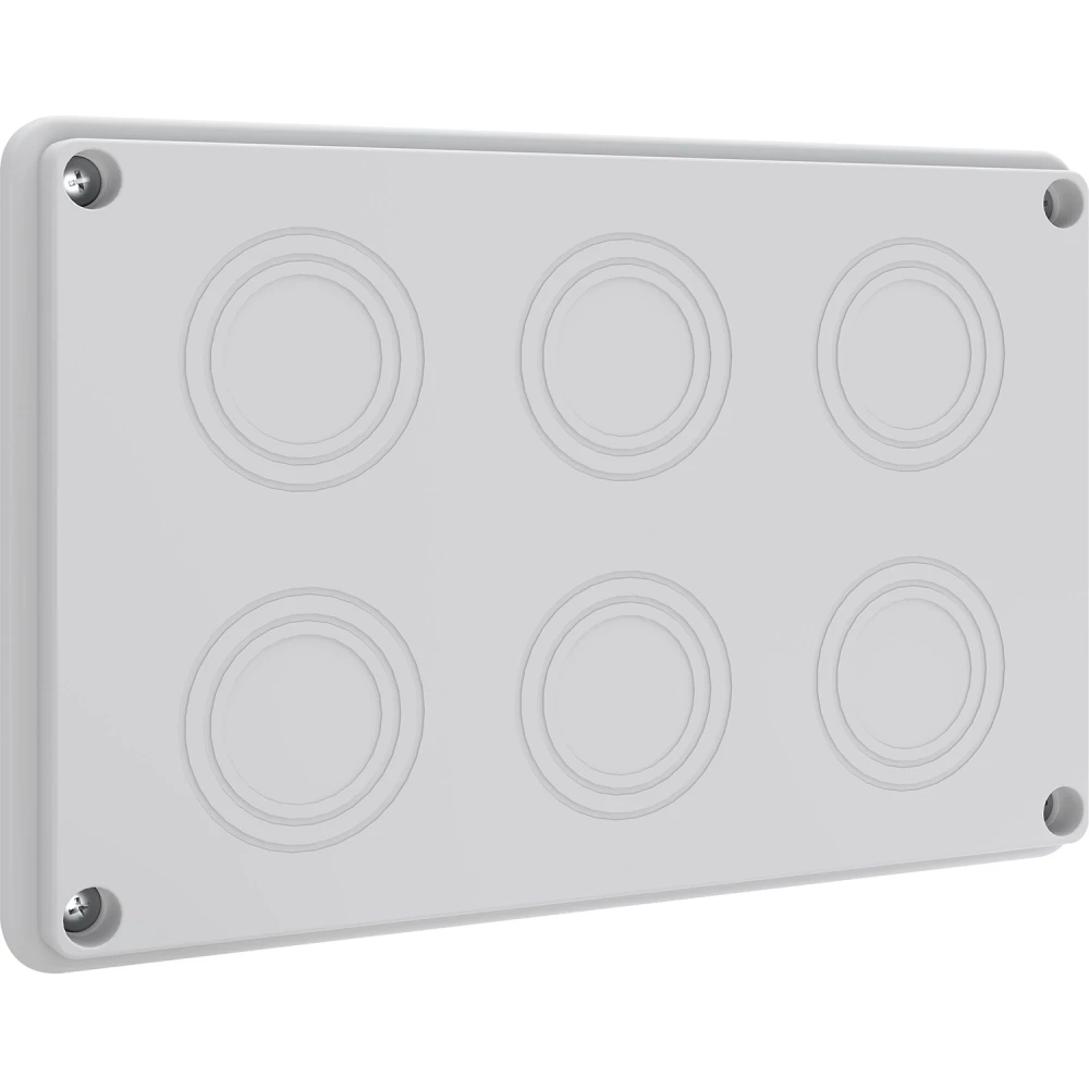 Schneider Electric PrismaSeT XL Prismaset XL, kabelwartelplaat, 6XM32/50, voor 280MM diepe behuizing