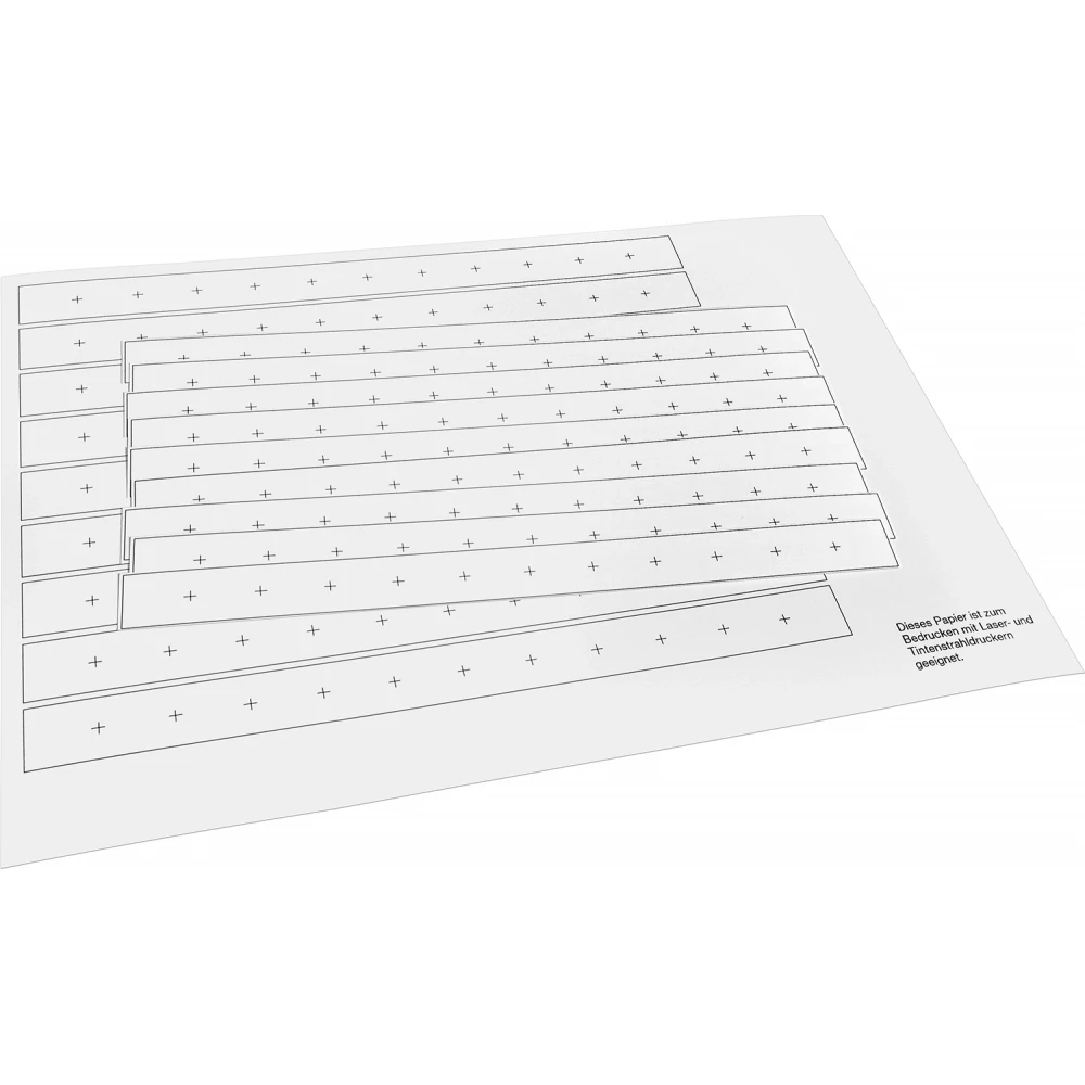 Schneider Electric PrismaSeT XL Prismaset XL, markeerstrip, zelfklevend, 10 sets van 9 strips