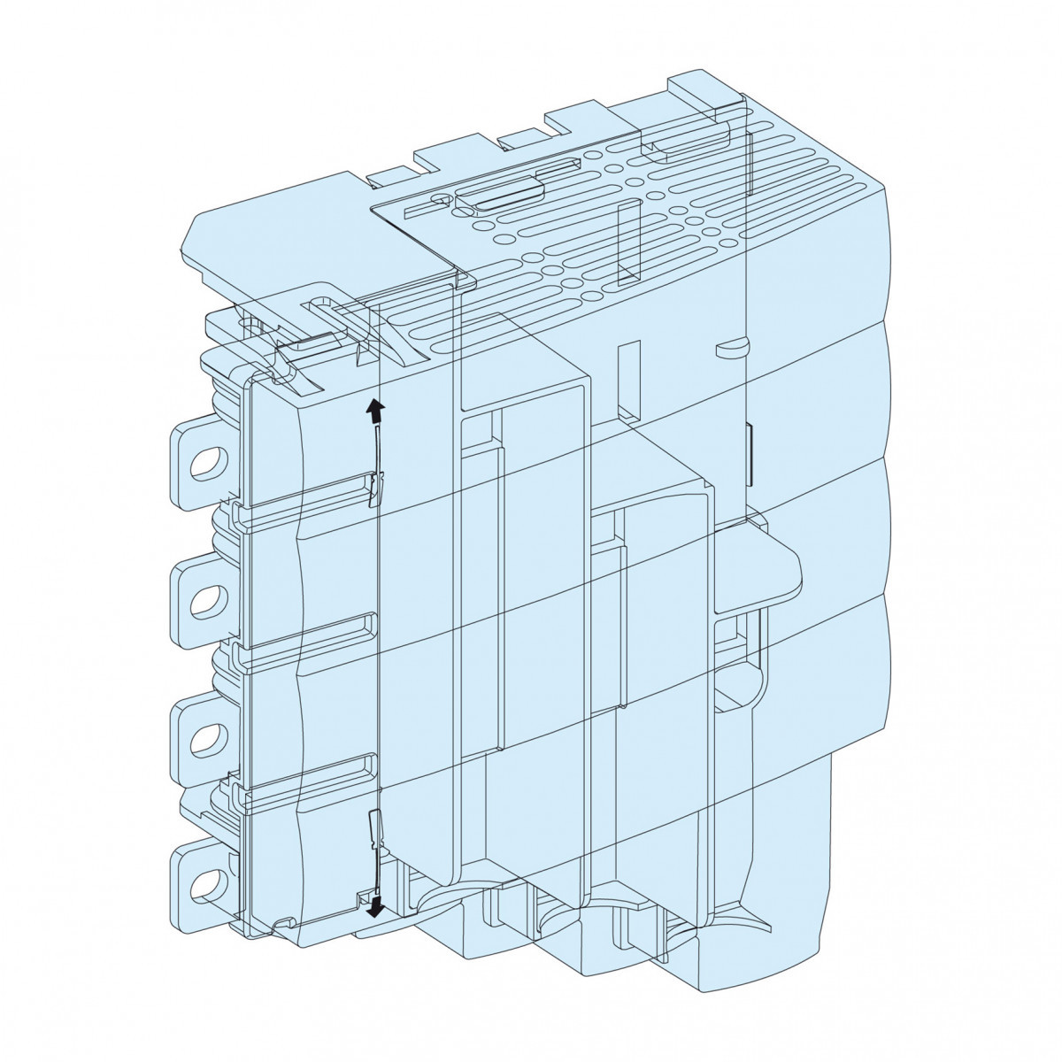 Schneider Electric PrismaSeT Blok Asl ink.NS-ins250 ond